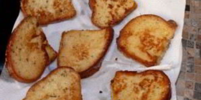 Рецепт гренков с молоком и яйцами