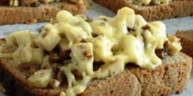 Рецепт гренков с шампиньонами