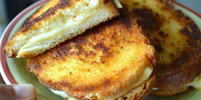 Рецепт гренков с сыром