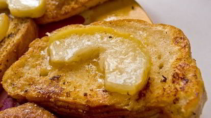 Рецепт Гренков с яблоками