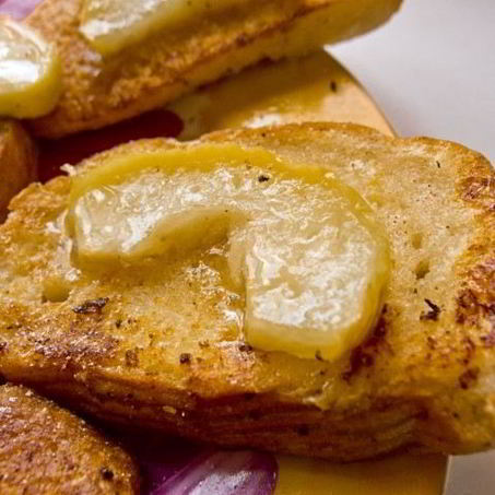 Рецепт Гренков с яблоками