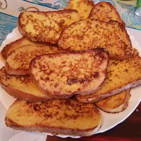 Гренки сладкие