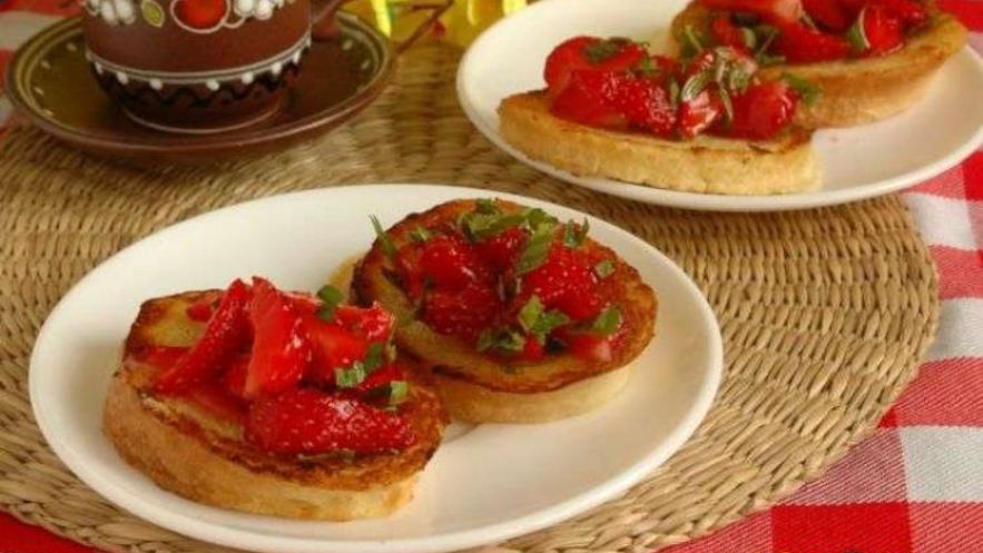 Рецепт сладких гренков из багета