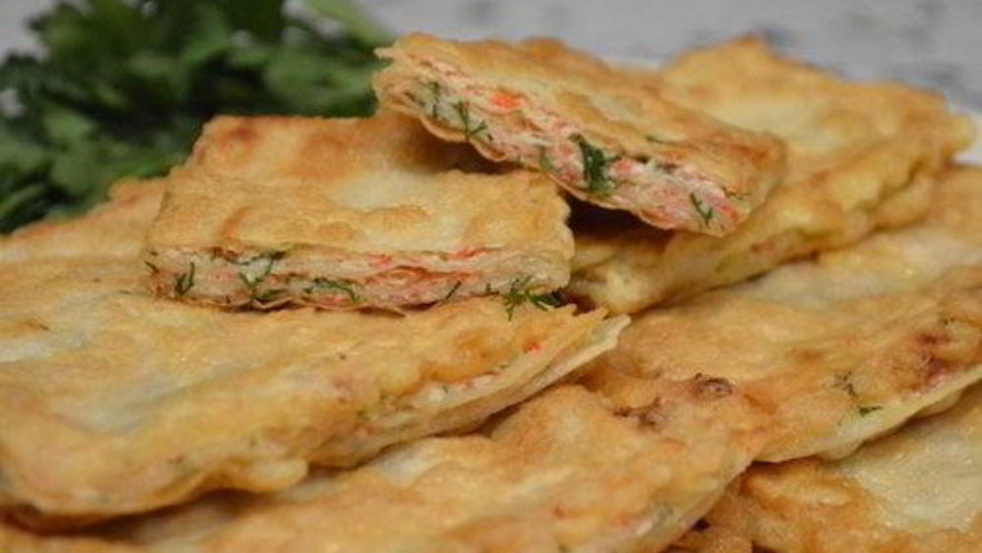 Рецепт восточных гренков на тонком лаваше