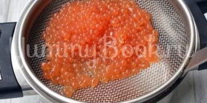 Рецепт декоративной икры из желе