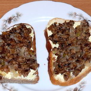 Рецепт Грибной икры из сушеных грибов