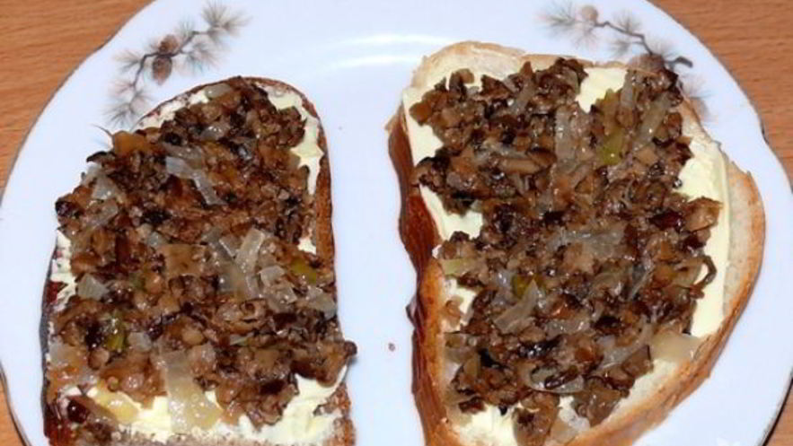 Рецепт грибной икры из сушеных грибов