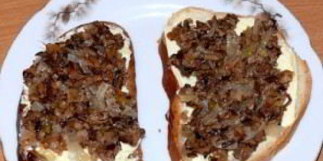 Рецепт грибной икры из сушеных грибов