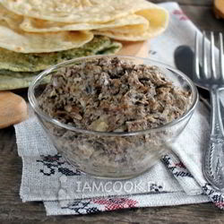 Рецепт Грибной икры из замороженных грибов