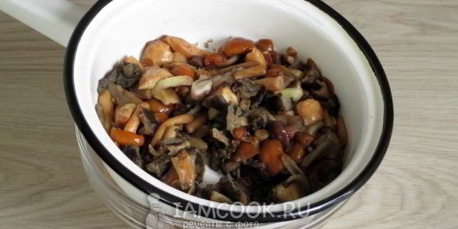 Рецепт грибной икры из замороженных грибов