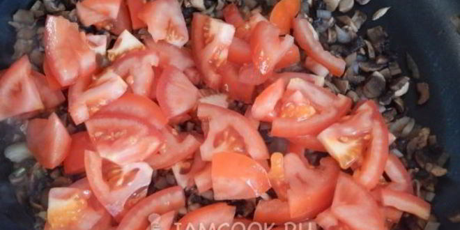 Рецепт грибной икры с помидорами