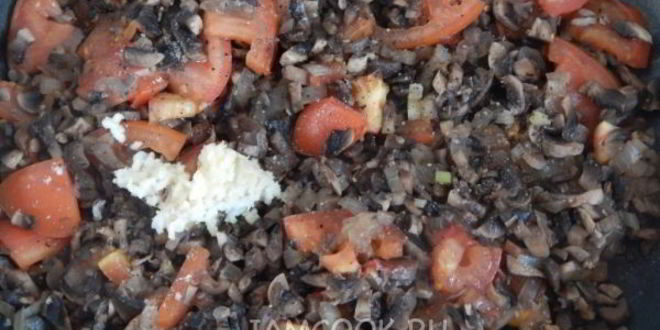 Рецепт грибной икры с помидорами