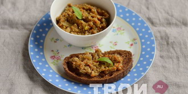 Рецепт грибной икры