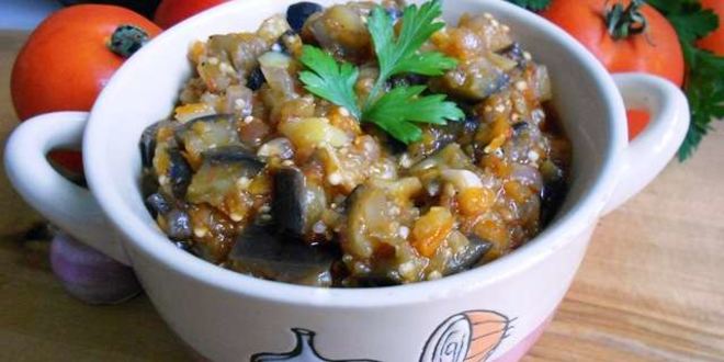 Рецепт икры баклажанной жареной