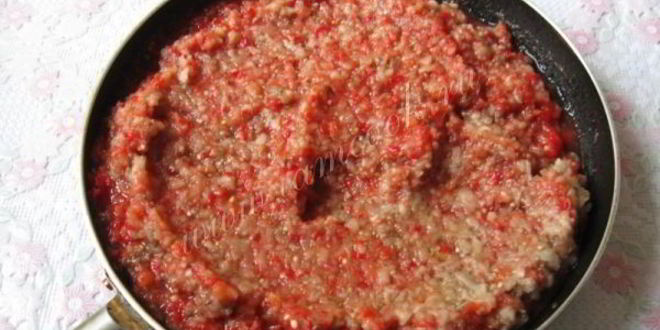 Рецепт икры из баклажанов и перца по-донецки