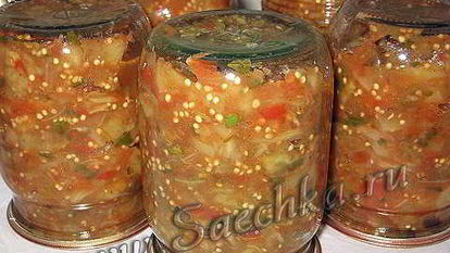 Рецепт Икры из баклажанов