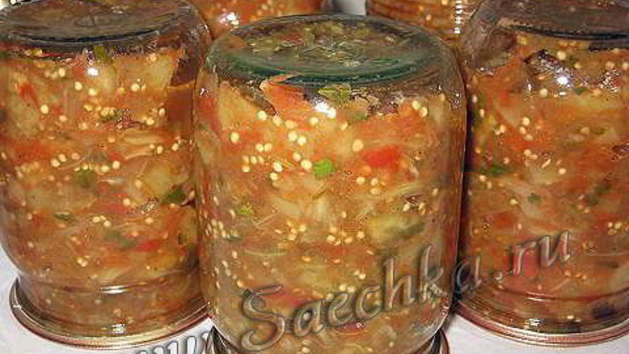 Рецепт икры из баклажанов