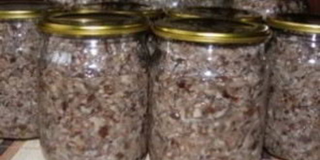 Рецепт икры из соленых груздей