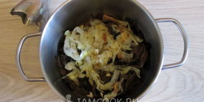 Рецепт икры из сушеных грибов