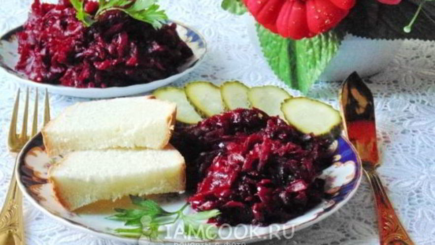 Рецепт икры из свеклы