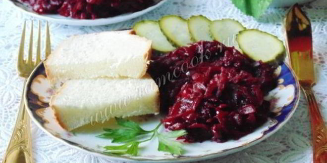 Рецепт икры из свеклы