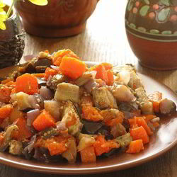 Рецепт Икры из тыквы и баклажанов