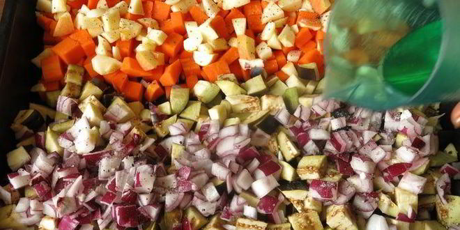 Рецепт икры из тыквы и баклажанов