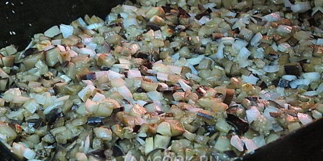 Рецепт икры из запеченных баклажанов