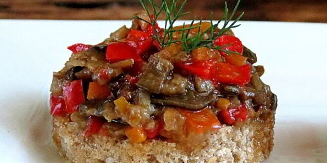 Рецепт икры из запеченных баклажанов