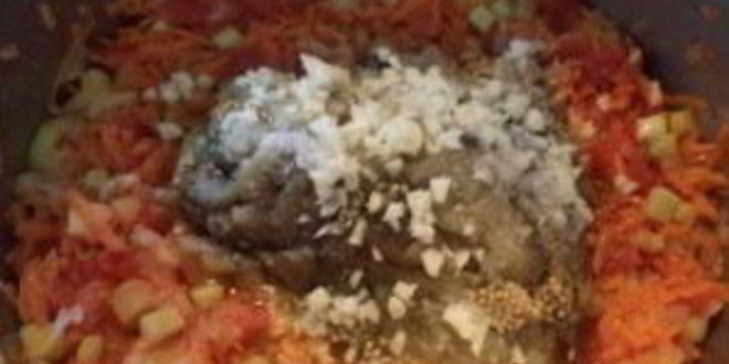 Рецепт икры кабачковой с баклажанами на зиму