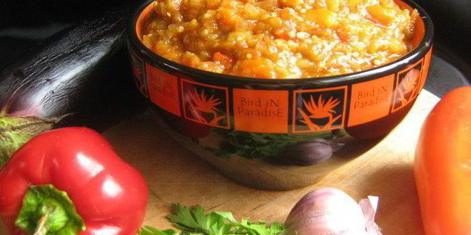 Рецепт икры заморской, баклажанной