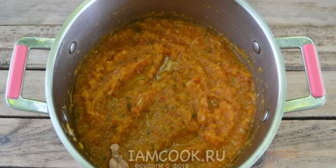 Рецепт кабачковой икры без обжарки