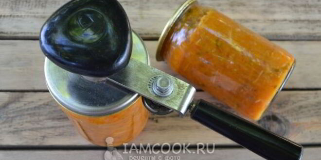 Рецепт кабачковой икры без обжарки