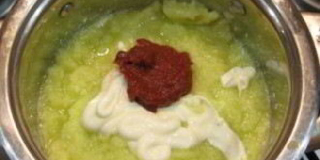 Рецепт кабачковой икры с майонезом и пастой