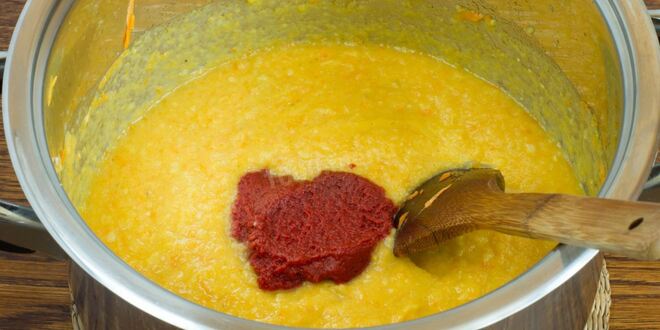 Рецепт кабачковой икры с томатной пастой на зиму