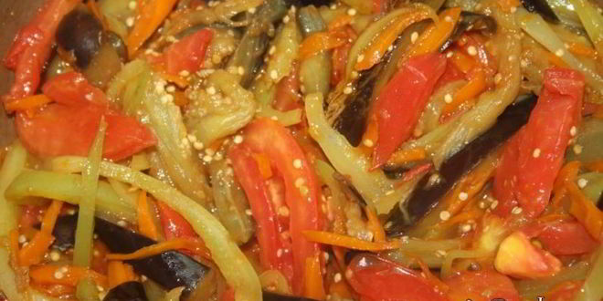 Рецепт овощной икры в мультиварке