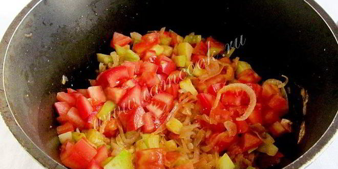 Рецепт овощной икры