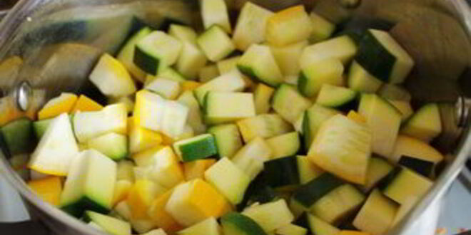 Рецепт пикантной кабачковой икры