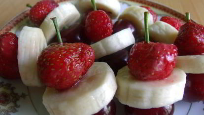 Рецепт Канапе фруктового