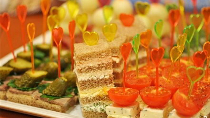 Рецепт канапе на день рождения