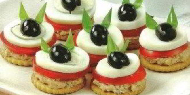 Рецепт канапе на день рождения