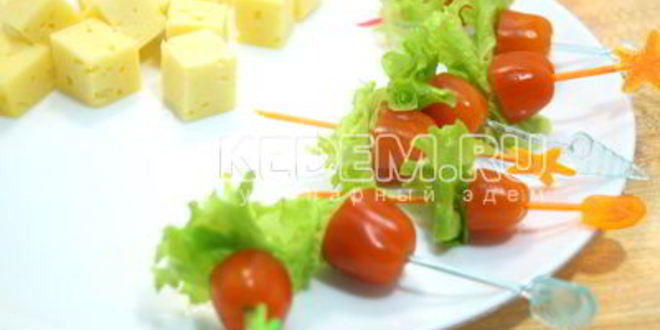 Рецепт канапе рождественский венок