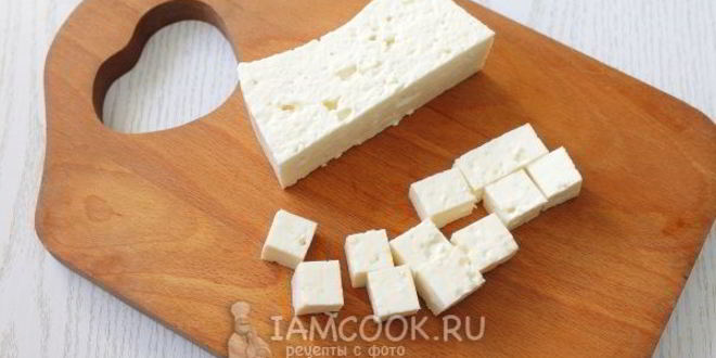 Рецепт канапе с брынзой и помидорами черри