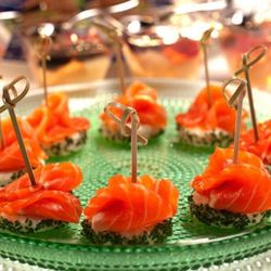 Рецепт Канапе с форелью