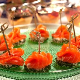 Рецепт Канапе с форелью