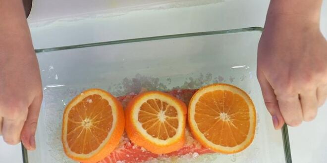 Рецепт канапе с форелью