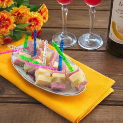 Рецепт Канапе с ветчиной и сыром