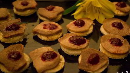 Рецепт Канапе с языком