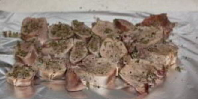 Рецепт канапе с языком