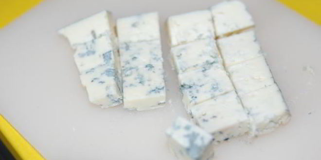 Рецепт канапе яблочко блю